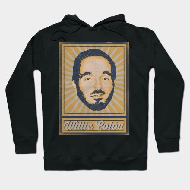 Willie Colón Poster Hoodie by TropicalHuman